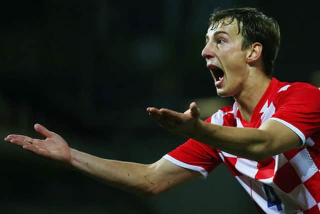 Marko Leskovic in action for Croatia. Picture: Getty Images