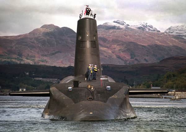 Jeffrey Donaldson has suggested Trident could be based in Northern Ireland. Picture: PA