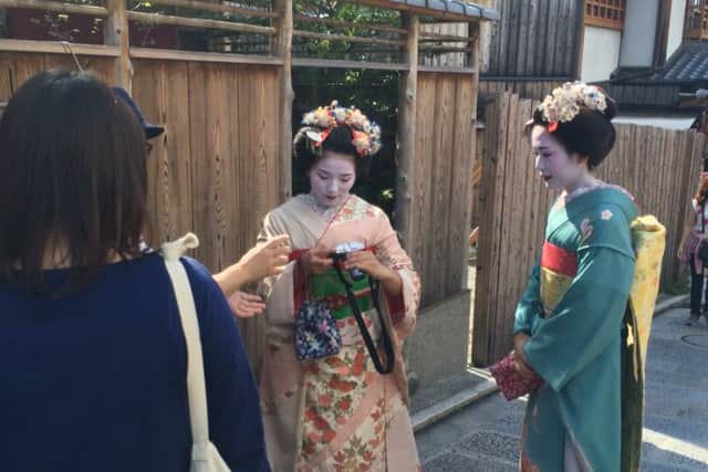 Geishas in Gion