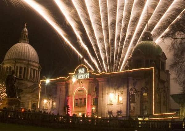 Aberdeen's Music Hall traditionally has a fireworks display during the New Year celebrations. Photo: VisitScotland
