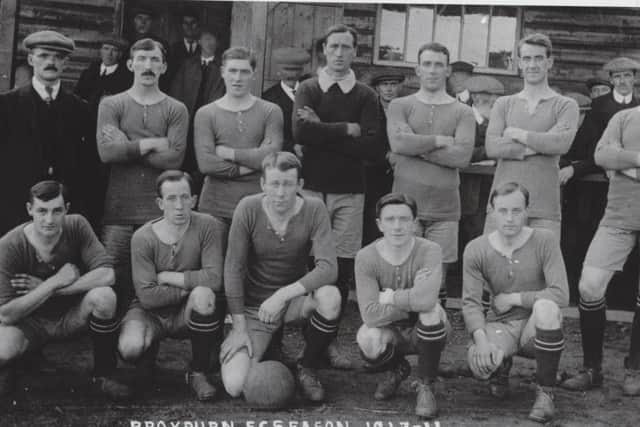 The Broxburn team of 1913/14