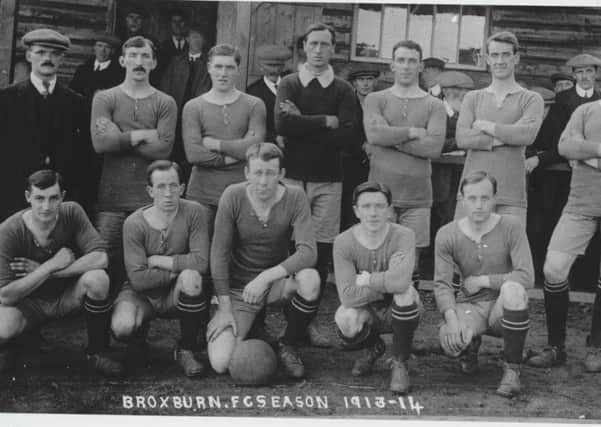The Broxburn team of 1913/14