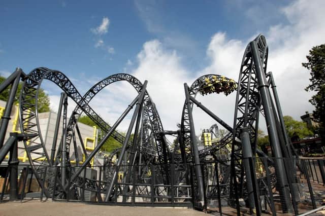 Sixteen people were injured, five of them seriously, in the accident on The Smiler rollercoaster at Alton Towers in June. Picture: SWNS