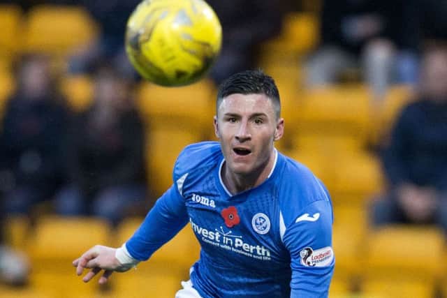 Michael O'Halloran has been in superb form for St Johnstone. Picture: SNS