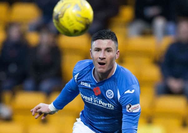 Michael O'Halloran has been in superb form for St Johnstone. Picture: SNS