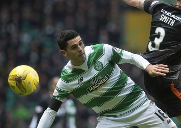 Celtic's Tom Rogic in action at the weekend. Picture: SNS
