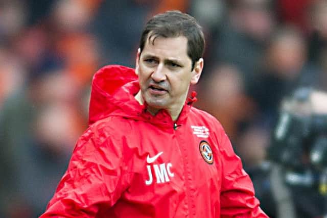 Jackie McNamara. Picture: John Devlin