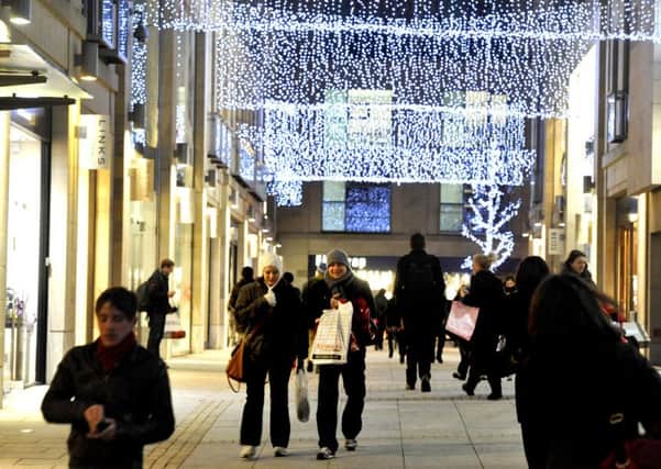 Most Scots surveyed plan to begin their Christmas shopping this weekend