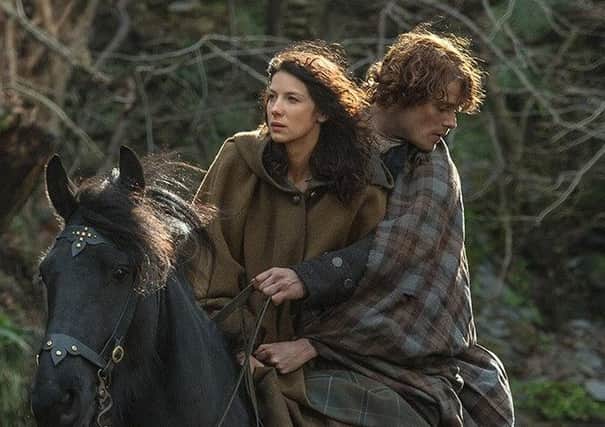 A scene from the Outlander TV series