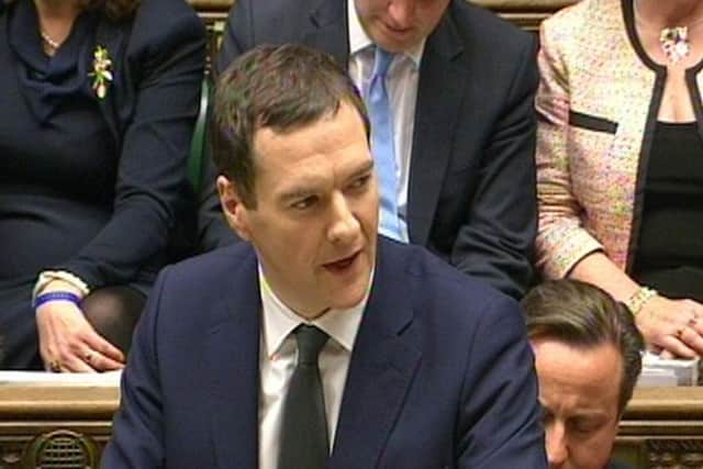 Chancellor George Osborne delivers his joint Autumn Statement and Spending Review to MPs. Picture: PA Wire