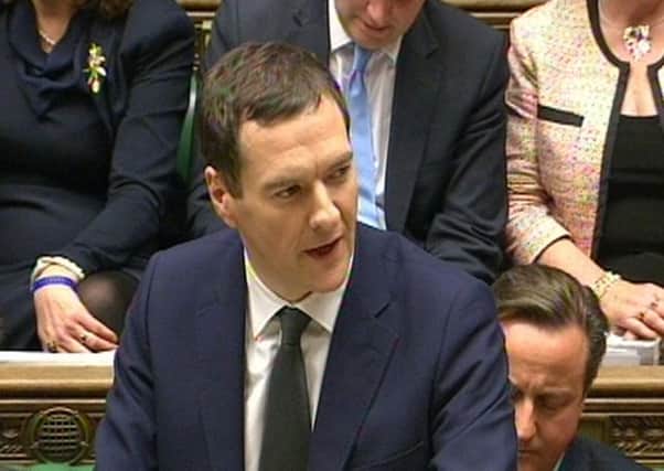 Chancellor George Osborne delivers his joint Autumn Statement and Spending Review to MPs. Picture: PA Wire