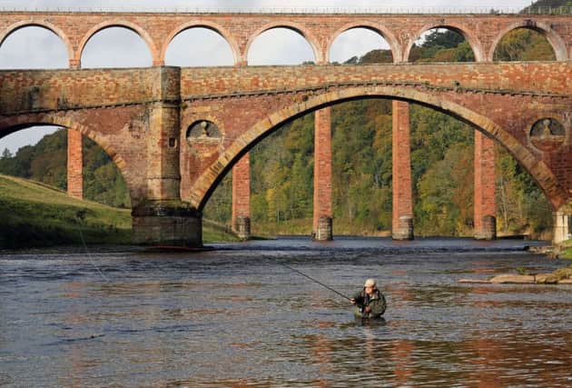 Fishing on the Tweed contributes around 24m to the economy. Picture: Walter Baxter
