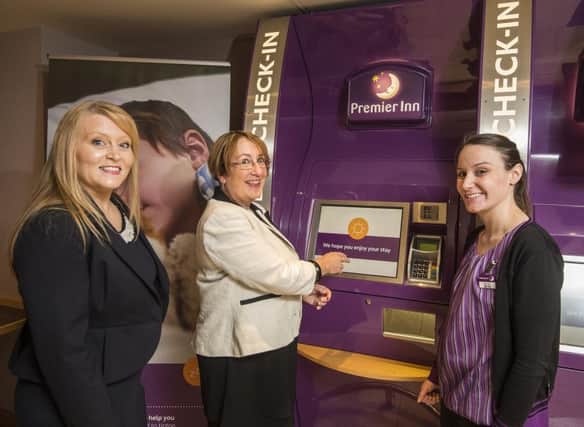 Minister for Youth and Women's Employment, Annabelle Ewing at Premier Inn, Edinburgh. Picture: Phil Wilkinson