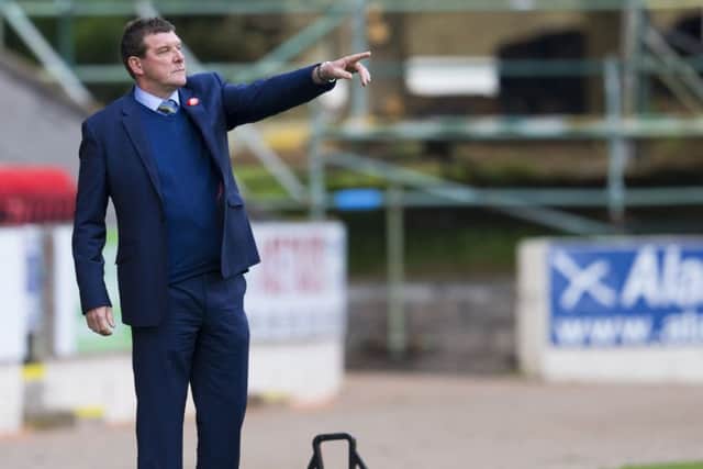 Tommy Wright believes Saints can challenge for second place. Picture: SNS Group