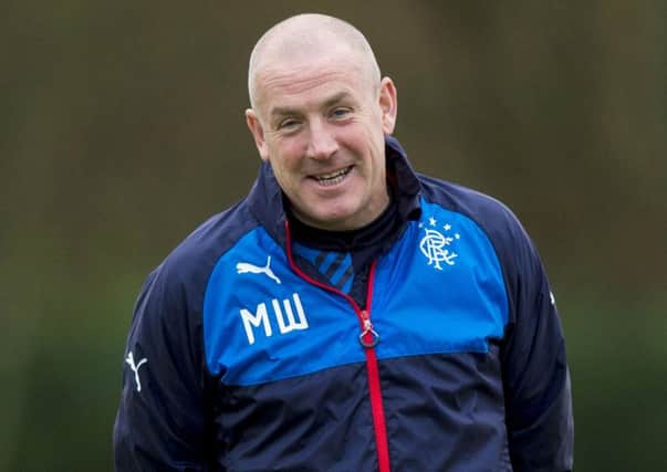 Rangers manager Mark Warburton. Picture: SNS Group