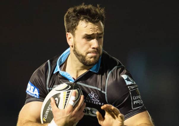 Alex Dunbar returns to action for Glasgow with coach Gregor Townsend hailing his versatility. Picture: SNS Group