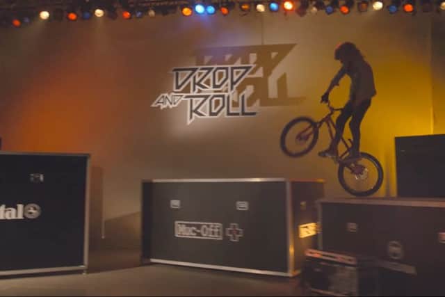 A still from This Is Drop and Roll, a new stunt video featuring Danny MacAskill