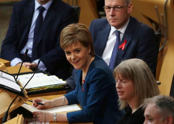 First Minister Nicola Sturgeon has warned about the impact of budget cuts. Picture: PA