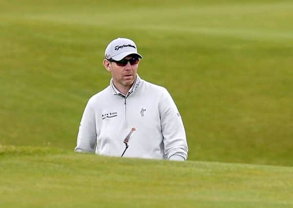 Stephen Gallacher believes reducing the permitted time to search for a golf ball would speed up the sport. Picture: Michael Gillen