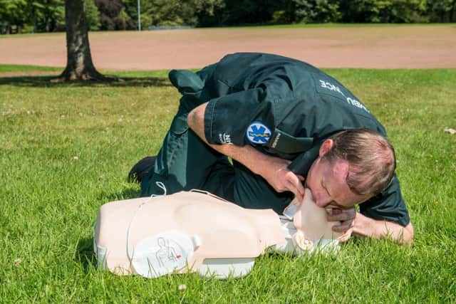 More than 70 per cent of Scots admit they wouldn't know what to do if someone had a heart attack. Picture: Ian Georgeson
