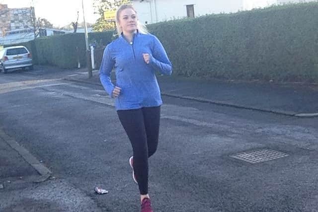 Carla is in training for the Perth Santa Run this December en route to the London Marathon next year. Photo: Carla Page