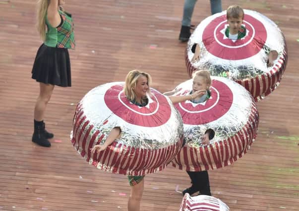 The Commonwealth Games opening ceremony gave the iconic teacakes a sales boost. Picture: AFP/Getty Images