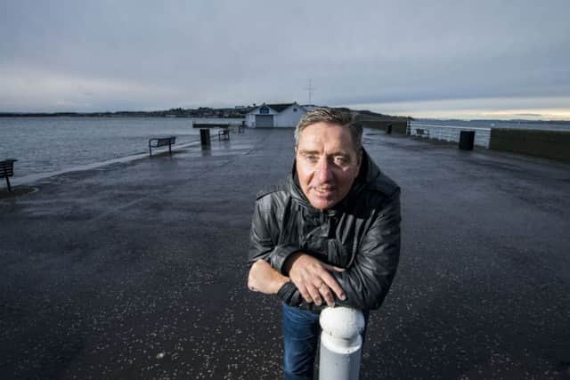 Jim McInally, manager of Peterhead FC, in Broughty Ferry where he now lives. Picture: Alan Richardson