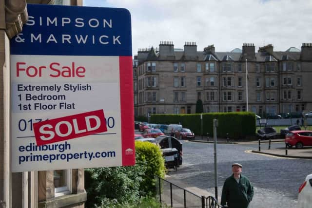 2 Scotlands successor to stamp duty, the land and buildings transaction tax, has raised less cash than had been forecast. Picture: Alex Hewitt