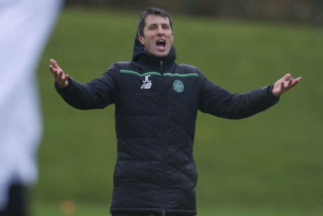 John Collins believes that he and manager Ronny Deila are succeeding in player development. Picture: SNS Group