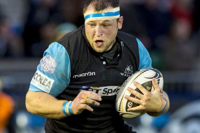 Ryan Grant in action for Glasgow Warriors. Picture: SNS Group