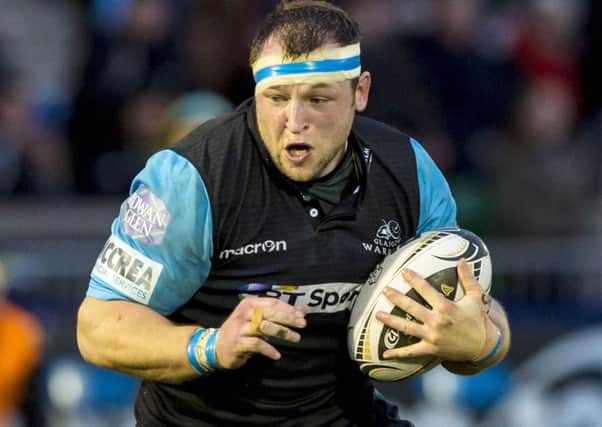Ryan Grant in action for Glasgow Warriors. Picture: SNS Group