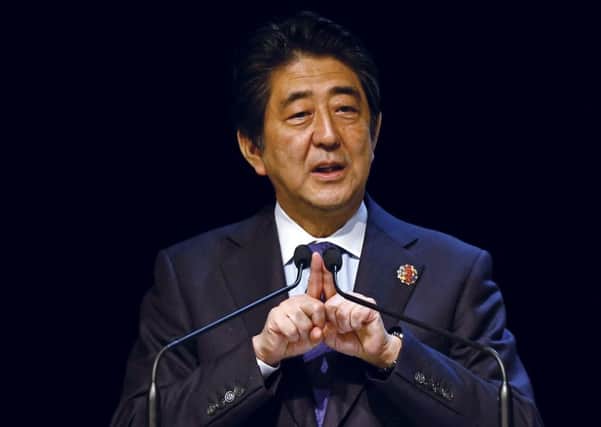 Japanese Prime Minister Shinzo Abe. Picture: AP
