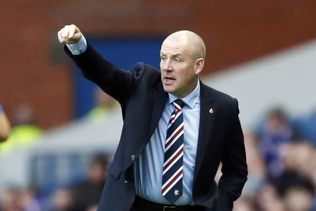 Rangers' manager Mark Warburton will be delighted with his team's performance. Picture: PA