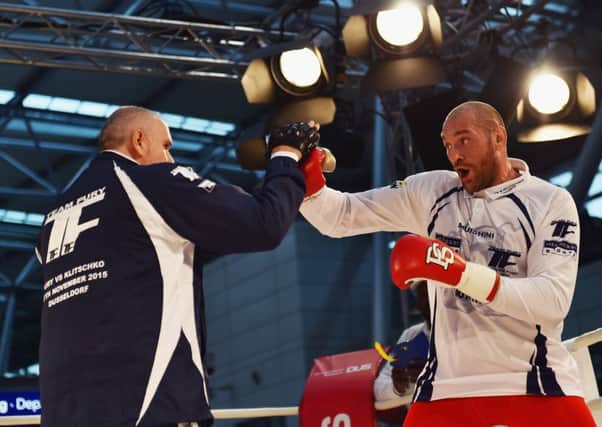 Fury made a complaint to the British Boxing Board of Control. Picture: Getty