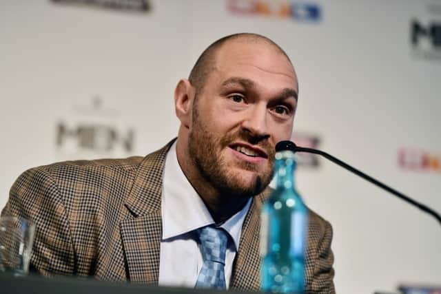 Tyson Fury won the title after a unanimous points decision.  Picture: Bongarts/Getty Images
