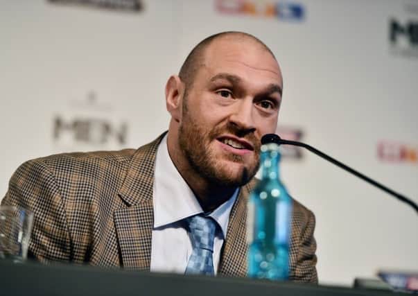 Tyson Fury won the title after a unanimous points decision.  Picture: Bongarts/Getty Images
