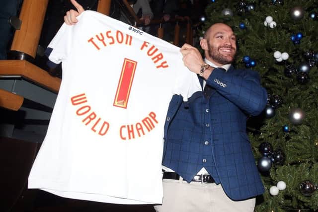 New world champion Tyson Fury says he is willing to fight Wladimir Klitschko again. Picture: Getty Images