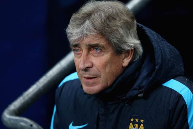 Manuel Pellegrini, manager of Manchester City. Picture: Getty Images