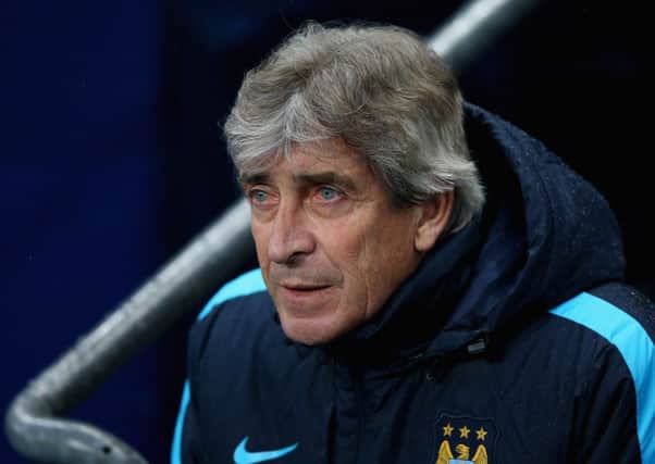 Manuel Pellegrini, manager of Manchester City. Picture: Getty Images