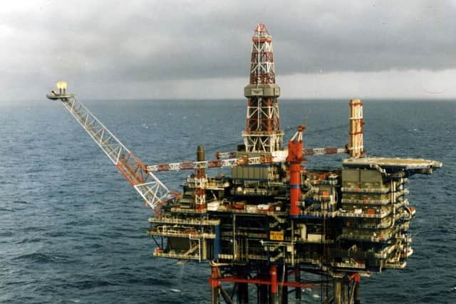 North Sea oil rig - the offshore industry has been squeezed by slumping oil prices.