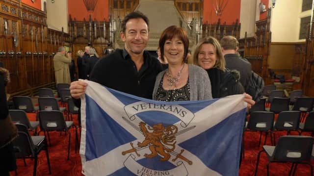 Jason Isaacs with guests Fiona Davidson and Sue Brewis