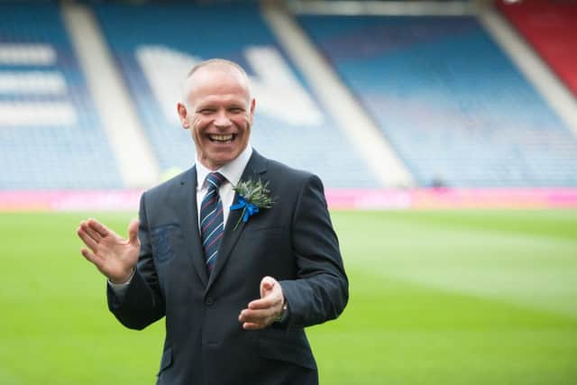 Hughes led Inverness CT to Scottish Cup glory earlier this year. Picture: John Devlin