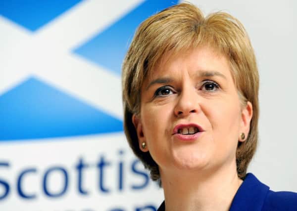 First Minister Nicola Sturgeon has warned that air strikes in Syria will help rather than hinder IS. Picture: Lisa Ferguson