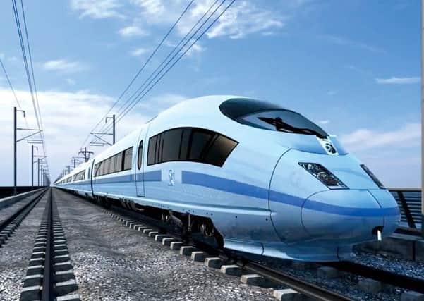 Scottish firms have the potential to win a share of £10 billion HS2 high speed rail projects. Picture: Contributed