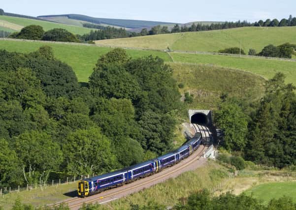 Two out of three services on the new Borders Railway arrive late. Picture: Ian Rutherford