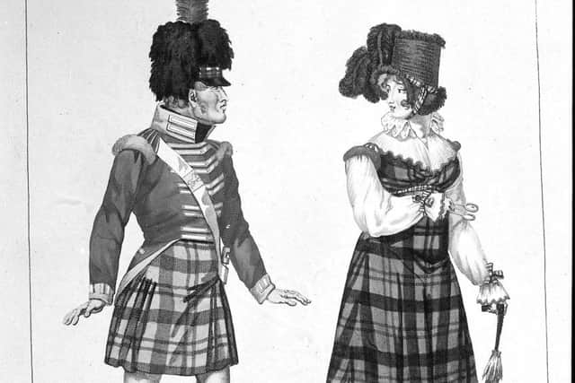 Fashion - Tartan styles 1815 - Copy Paris print