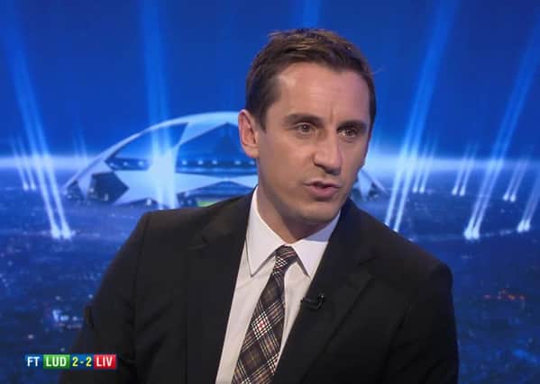 Gary Neville has made a name for himself after retirement as a pundit for Sky Sports. Contributed