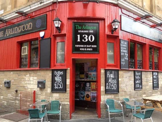 The Arlington Bar in Glasgow
