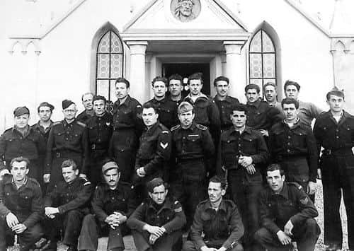 Some of the Italian PoWs who had a hand in creating the Italian Chapel in Orkney. Photo: Dove Grey Reader