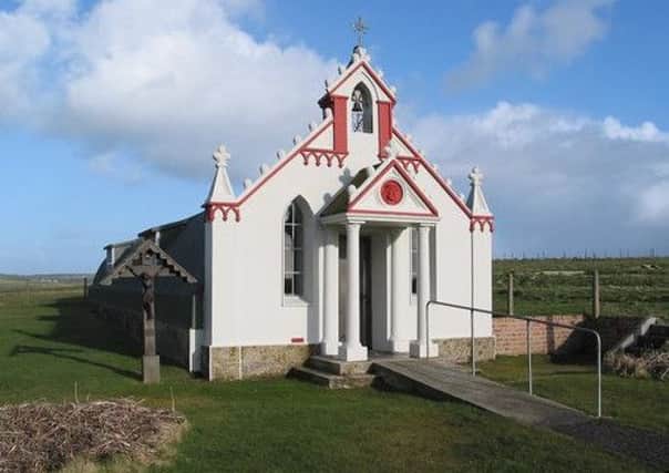 The Nissen hut's exposed outer layer betrays the chapel's humble origins. Photo: TripAdvisor